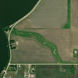 35261 North Huron Road Emmetsburg IA High Resolution Satellite Map