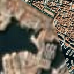 Toulon High Resolution Satellite Map