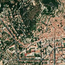 Hyères map(satellite map)