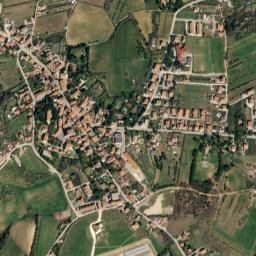 Pozzuolo map(satellite map)