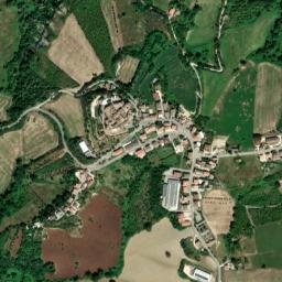 Monte Vidon Corrado map(satellite map)