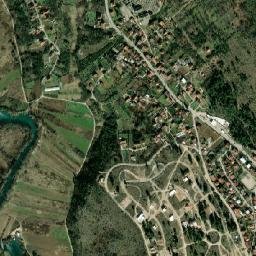 Čapljina map(satellite map)