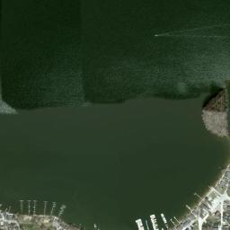 Satellite view of Oak Hills Golf Course