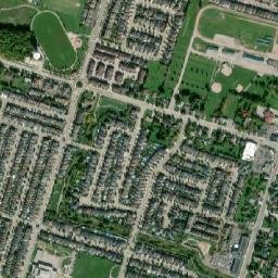 Binbrook map(satellite map)
