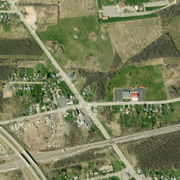 Pletchers Corners New York High Resolution Satellite Map