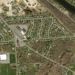 Seneca Knolls map(satellite map)