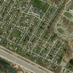 Deerfield New York High Resolution Satellite Map