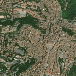 Perugia map(satellite map)