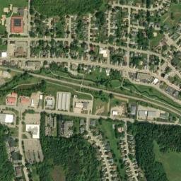 Cross Plains map(satellite map)