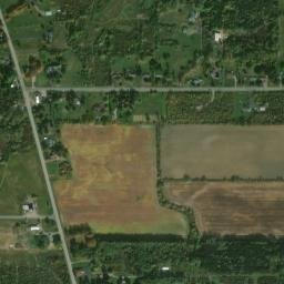 East Bergen New York High Resolution Satellite Map