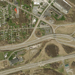 Stiles New York High Resolution Satellite Map