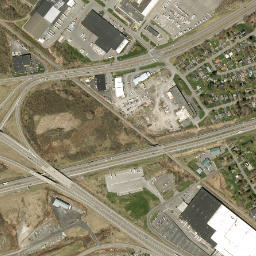 Lindbergh Lawns New York High Resolution Satellite Map