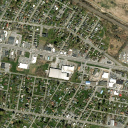 Yorkville map(satellite map)