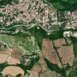 San Ginesio map(satellite map)