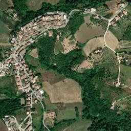Falerone map(satellite map)