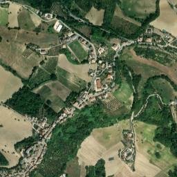 Ponzano di Fermo map(satellite map)