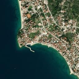 Gradac map(satellite map)