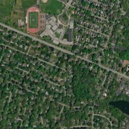 East Rochester map(satellite map)
