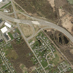 Lakeside New York High Resolution Satellite Map