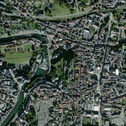 Lourdes map(satellite map)
