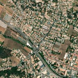 Carqueiranne map(satellite map)