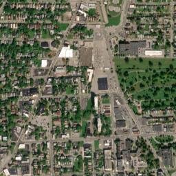 Niagara Falls map(satellite map)