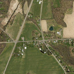 Ionia New York High Resolution Satellite Map