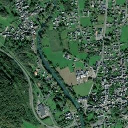 Louvie-Juzon map(satellite map)