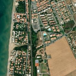 San Vincenzo map(satellite map)