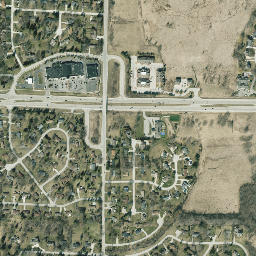 3840 Neuberry Court, Brookfield, WI 53005 High Resolution Satellite Map