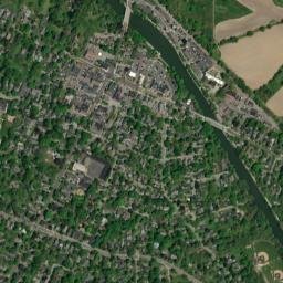 Pittsford map(satellite map)