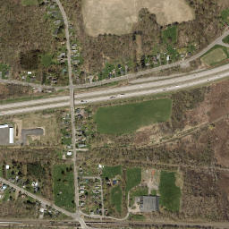 Warners New York High Resolution Satellite Map