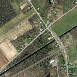 Lenox Basin New York High Resolution Satellite Map