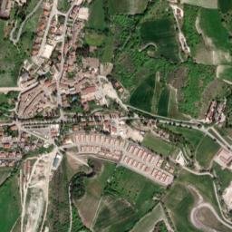 Muccia map(satellite map)