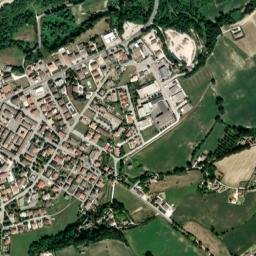 Servigliano map(satellite map)