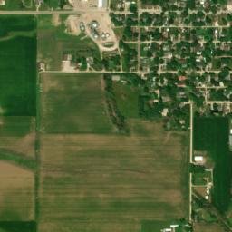 198 3rd Street Southeast, Primghar, IA High Resolution Satellite Map