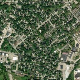 Lake Mills map(satellite map)