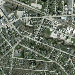 Pewaukee map(satellite map)