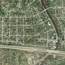 La Salle New York High Resolution Satellite Map