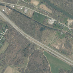 Harbor New York High Resolution Satellite Map