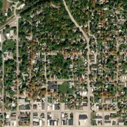 Algona map(satellite map)