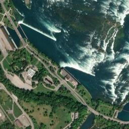 Niagara Falls, NY 14301, USA High Resolution Satellite Map