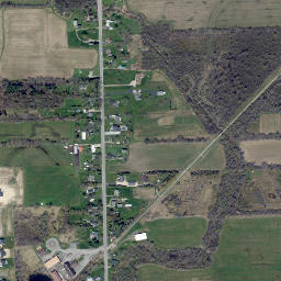 Hoffman New York High Resolution Satellite Map