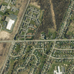 Bailey New York High Resolution Satellite Map