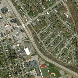 New Hartford map(satellite map)