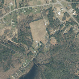 Red Bunch Corners New York High Resolution Satellite Map