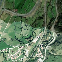 Santiurde de Reinosa map(satellite map)