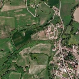 Pievebovigliana map(satellite map)