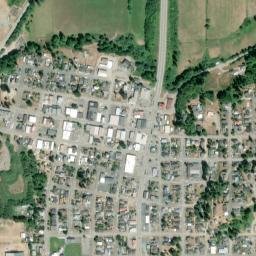 Myrtle Point map(satellite map)