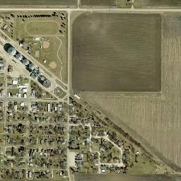 300-312 Meadow Street, Royal, IA 51357 High Resolution Satellite Map